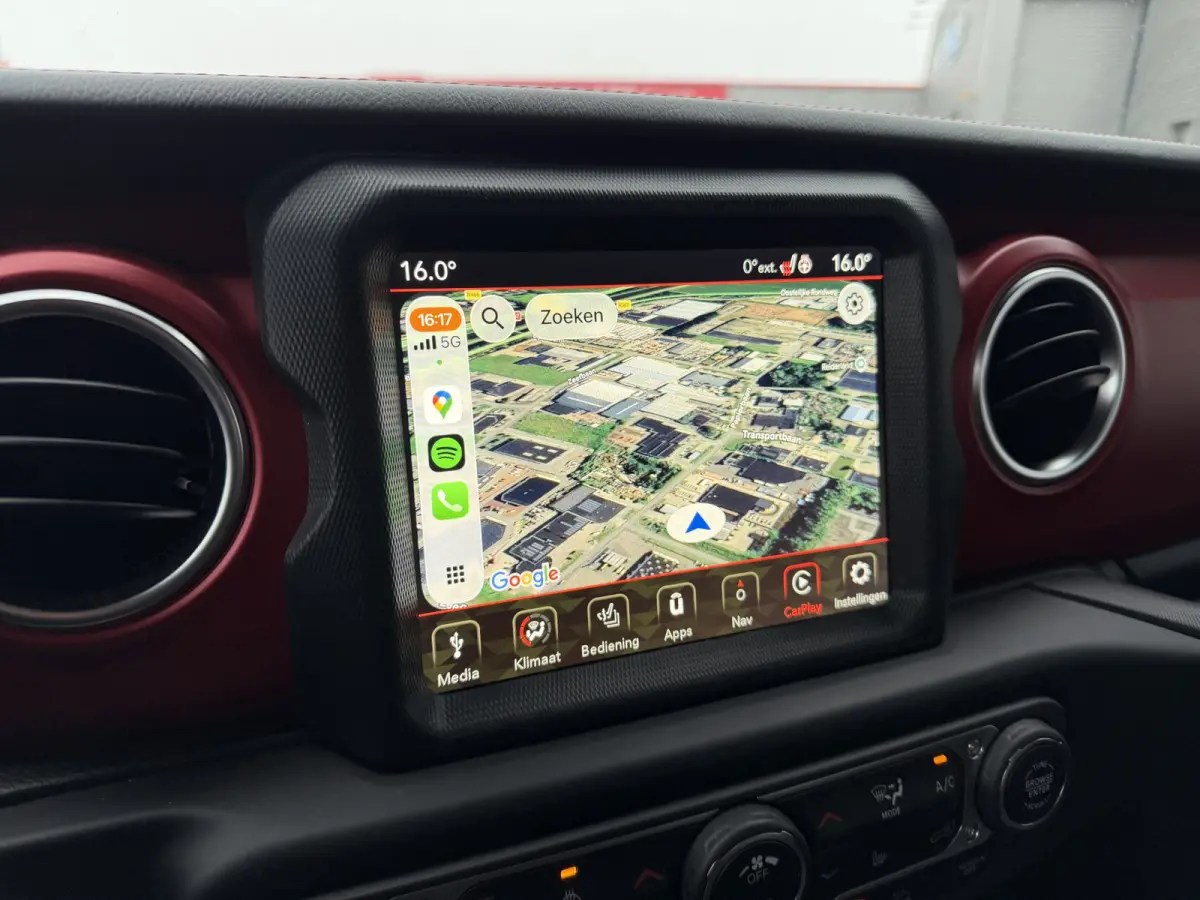 JEEP RUBICON 3.6L V6 5 Zitplaatsen Trekhaak Tonneau cover Carplay Leder LED BTW