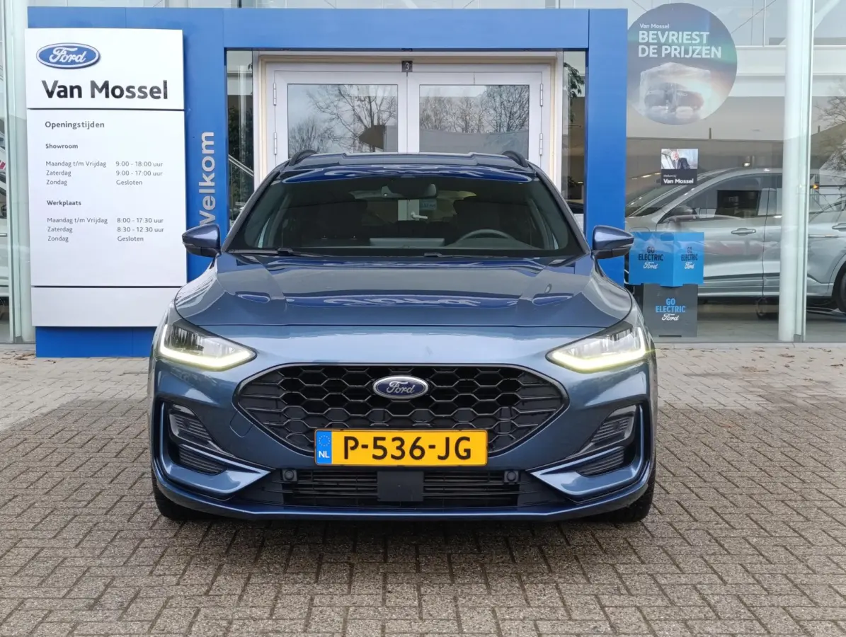 1.0 EcoBoost ST Line X Business | Adaptieve Cruise Control | Trekhaak | Stoel/stuur voorruitverwarming | 18 inch LMV | Dodehoekdetectie | Elek. achterklep
