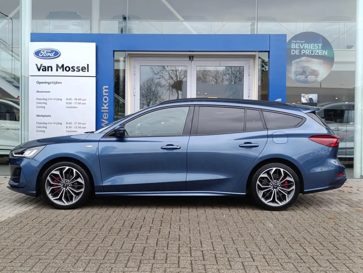 1.0 EcoBoost ST Line X Business | Adaptieve Cruise Control | Trekhaak | Stoel/stuur voorruitverwarming | 18 inch LMV | Dodehoekdetectie | Elek. achterklep