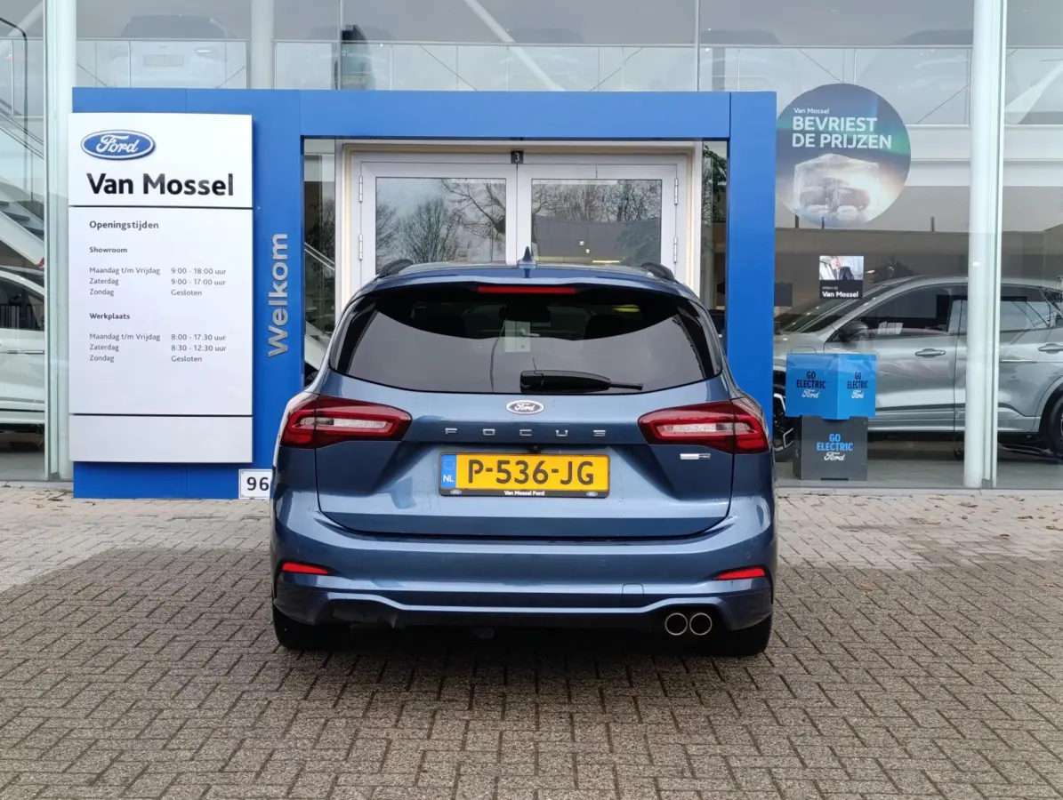 1.0 EcoBoost ST Line X Business | Adaptieve Cruise Control | Trekhaak | Stoel/stuur voorruitverwarming | 18 inch LMV | Dodehoekdetectie | Elek. achterklep