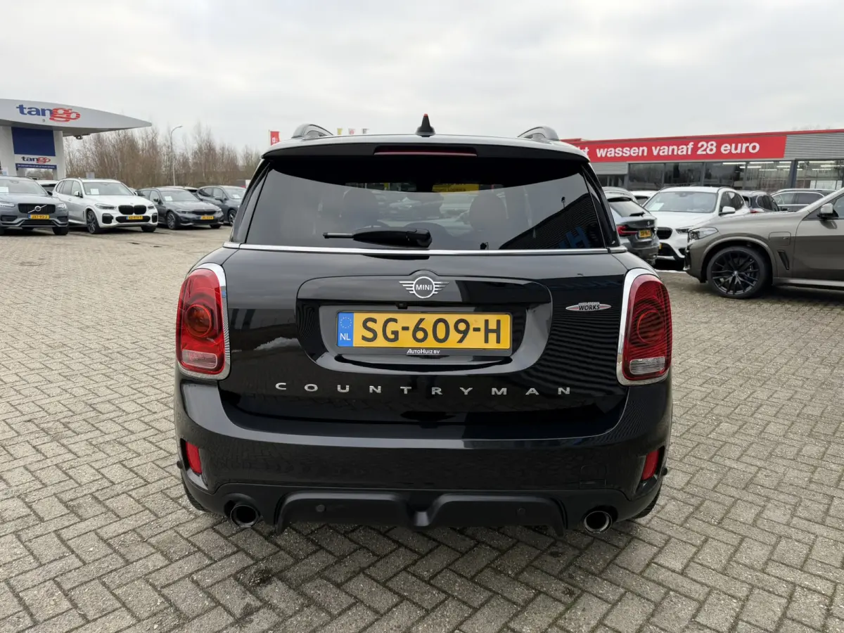 Mini 2.0 John Cooper Works ALL4 231 PK Chili Panoramadak Leer Harman-Kardon Elek Stoelverstelling Head-Up Display Led Achteruitrijcamera Keyless Entry Vol!