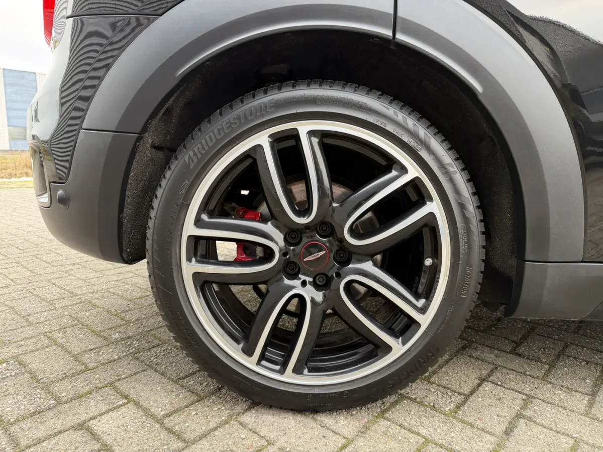 Mini 2.0 John Cooper Works ALL4 231 PK Chili Panoramadak Leer Harman-Kardon Elek Stoelverstelling Head-Up Display Led Achteruitrijcamera Keyless Entry Vol!