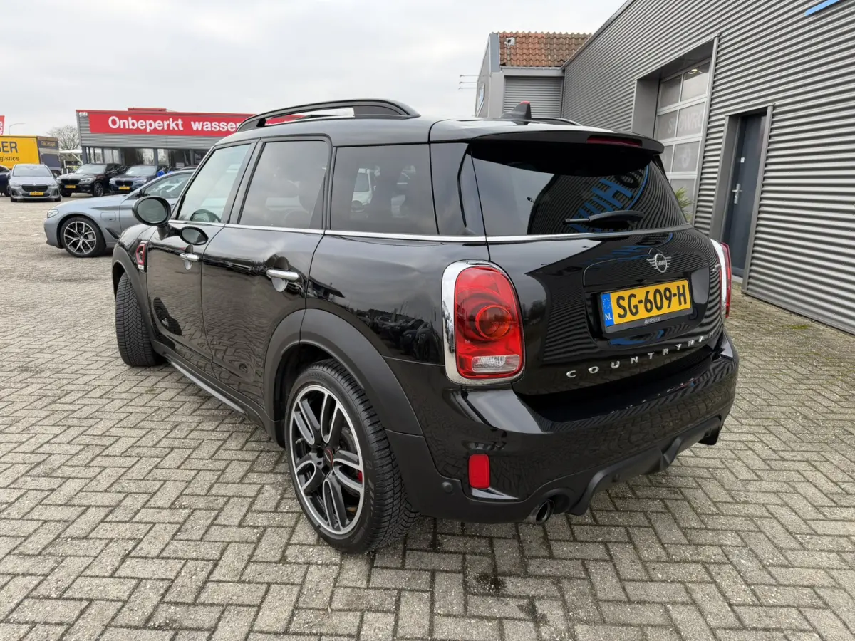 Mini 2.0 John Cooper Works ALL4 231 PK Chili Panoramadak Leer Harman-Kardon Elek Stoelverstelling Head-Up Display Led Achteruitrijcamera Keyless Entry Vol!