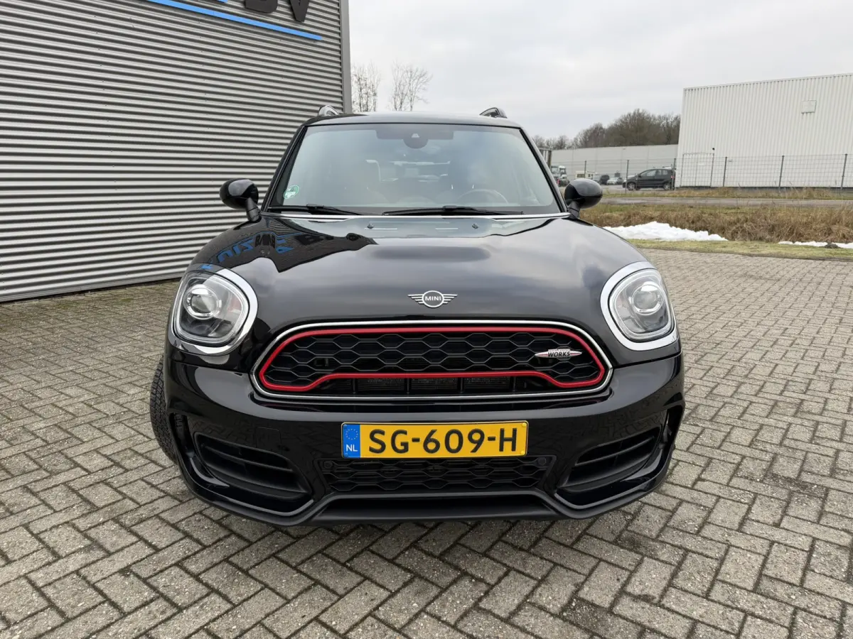 Mini 2.0 John Cooper Works ALL4 231 PK Chili Panoramadak Leer Harman-Kardon Elek Stoelverstelling Head-Up Display Led Achteruitrijcamera Keyless Entry Vol!