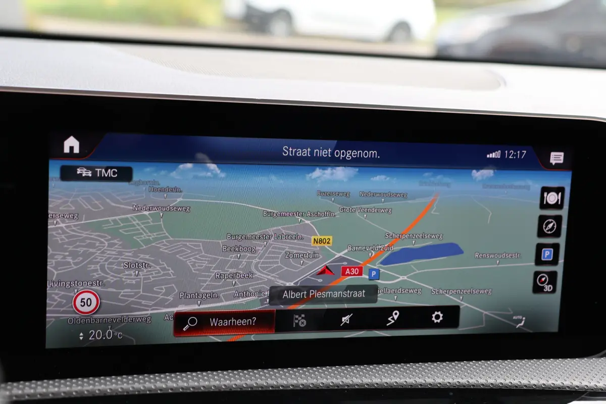 A180 d AMG pakket | Panorama dak | Burmester | Widescreen | Apple Carplay | Sfeerverlichting | Stoelverwarming | Alcantara | 360 PDC | Volledig onderhouden | Distributieriem vervangen