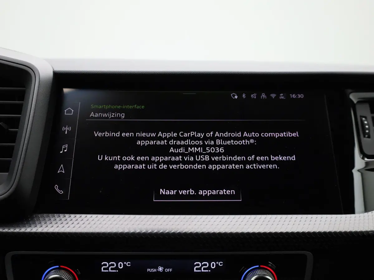 30 TFSI Advanced edition l Cruise control l Stoelverwarming l Airco l Apple Carplay / Android Auto l Dimbare binnenspiegel l Parkeersensoren l Ledkoplampen l Bluetooth l Lichtmetalen wielen