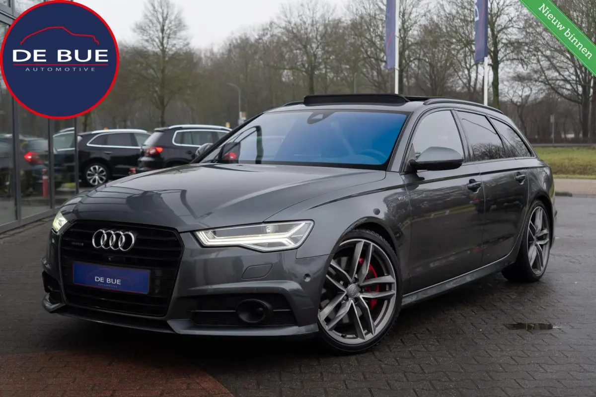3.0 TDI BiT Quattro Competition 327PK|Facelift|2e Eig|BTW|RS Zetels|Pano|Nachtzicht|HUD|Trekhaak|LED|Daytona Grey|Volledig Onderhouden