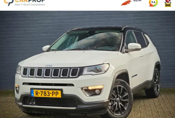 4xe 190 Plug-in Hybrid S Electric Limited Jeep Compass 4xe 190 Plug-in Hybrid Electric Limited / AUTOMAAT/TREKHAAK AFN / CAMERA / HALF LEDER