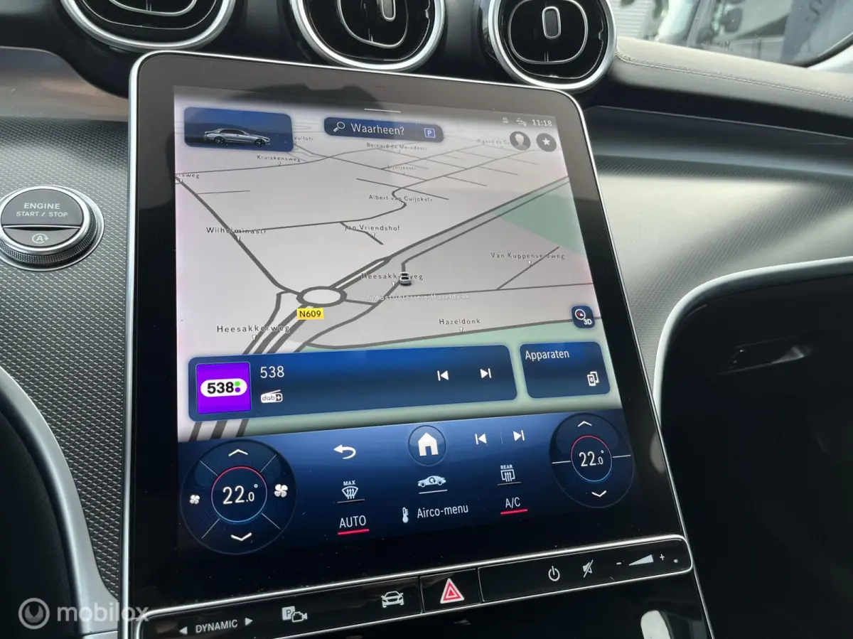 180 AMG Line Nieuw type, Camera Led Dodehoek assist