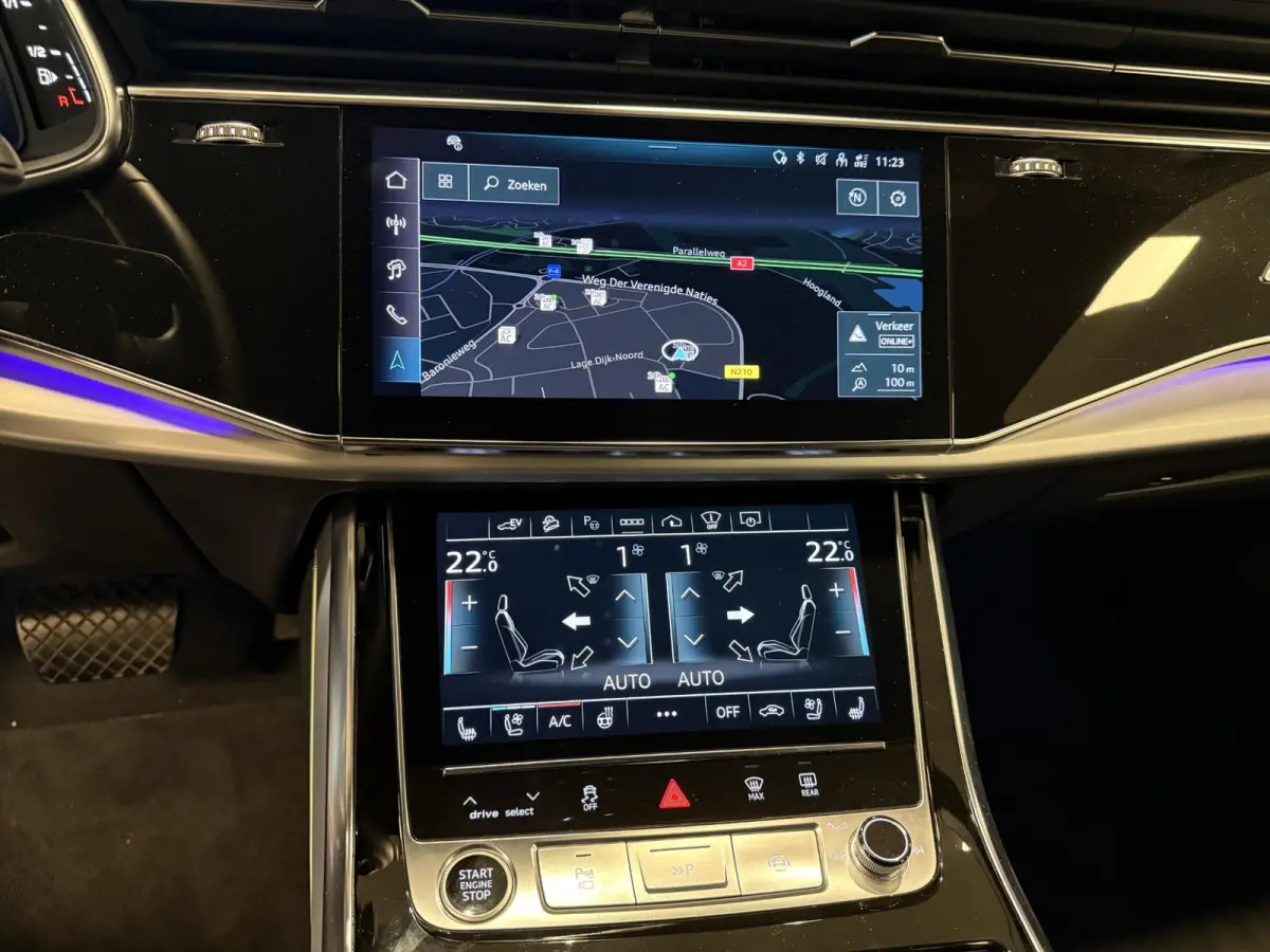 55 TFSI e quattro Pro Line |PHEV|Trekhaak|HUD|Stoel koel/verwarming|Carplay|Matrix LED|