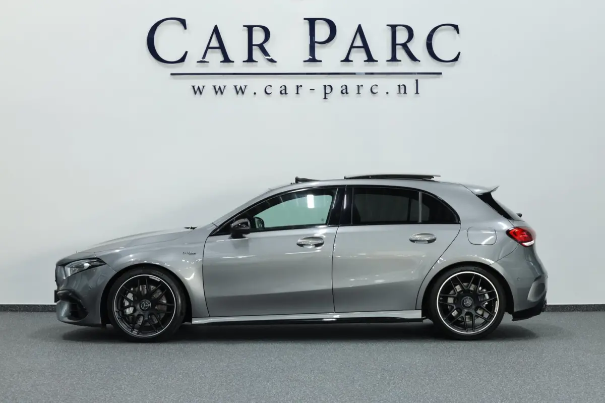 AMG 45 4MATIC+ MULTIBEAM/VIRTUAL/SFEER/PANO/LEER+S.VERWARMING+MEMORY/19" LMV/360 CAM/ACC/12 MND GARANTIE!