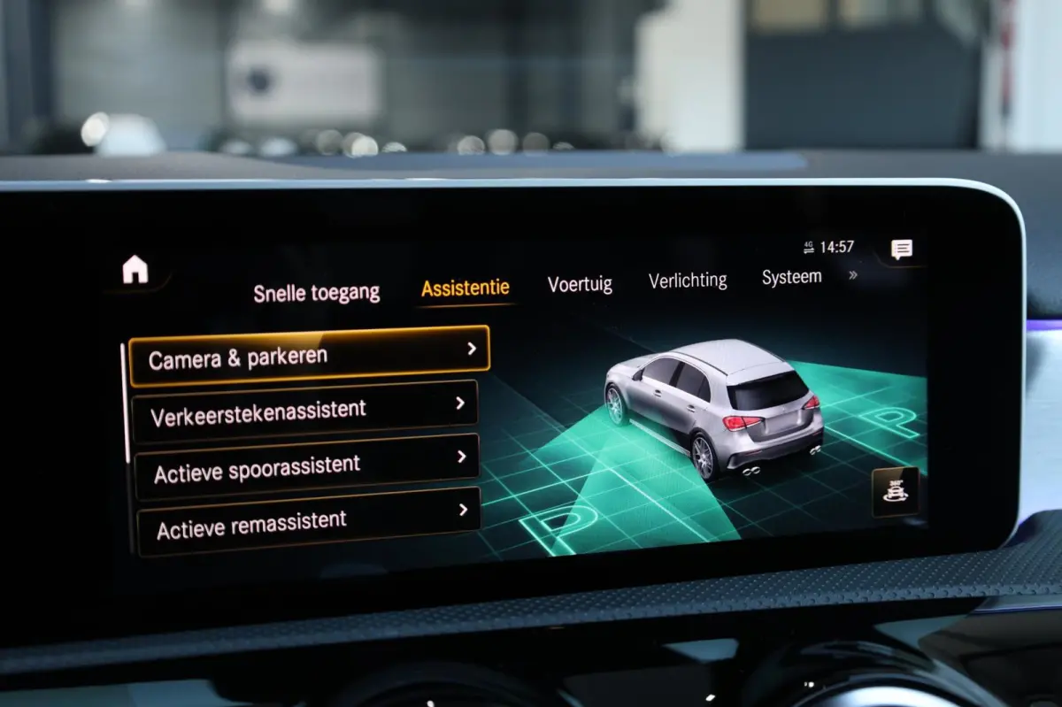 AMG 45 4MATIC+ MULTIBEAM/VIRTUAL/SFEER/PANO/LEER+S.VERWARMING+MEMORY/19" LMV/360 CAM/ACC/12 MND GARANTIE!