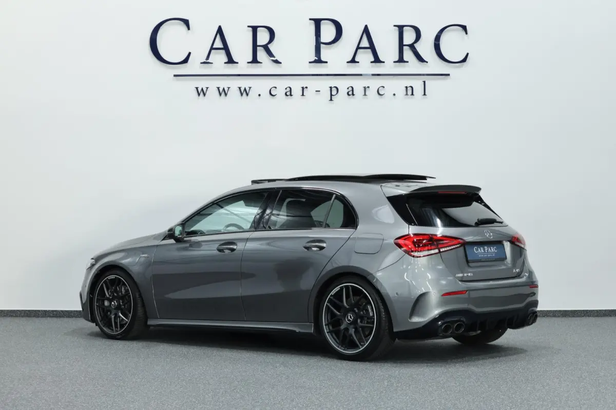 AMG 45 4MATIC+ MULTIBEAM/VIRTUAL/SFEER/PANO/LEER+S.VERWARMING+MEMORY/19" LMV/360 CAM/ACC/12 MND GARANTIE!