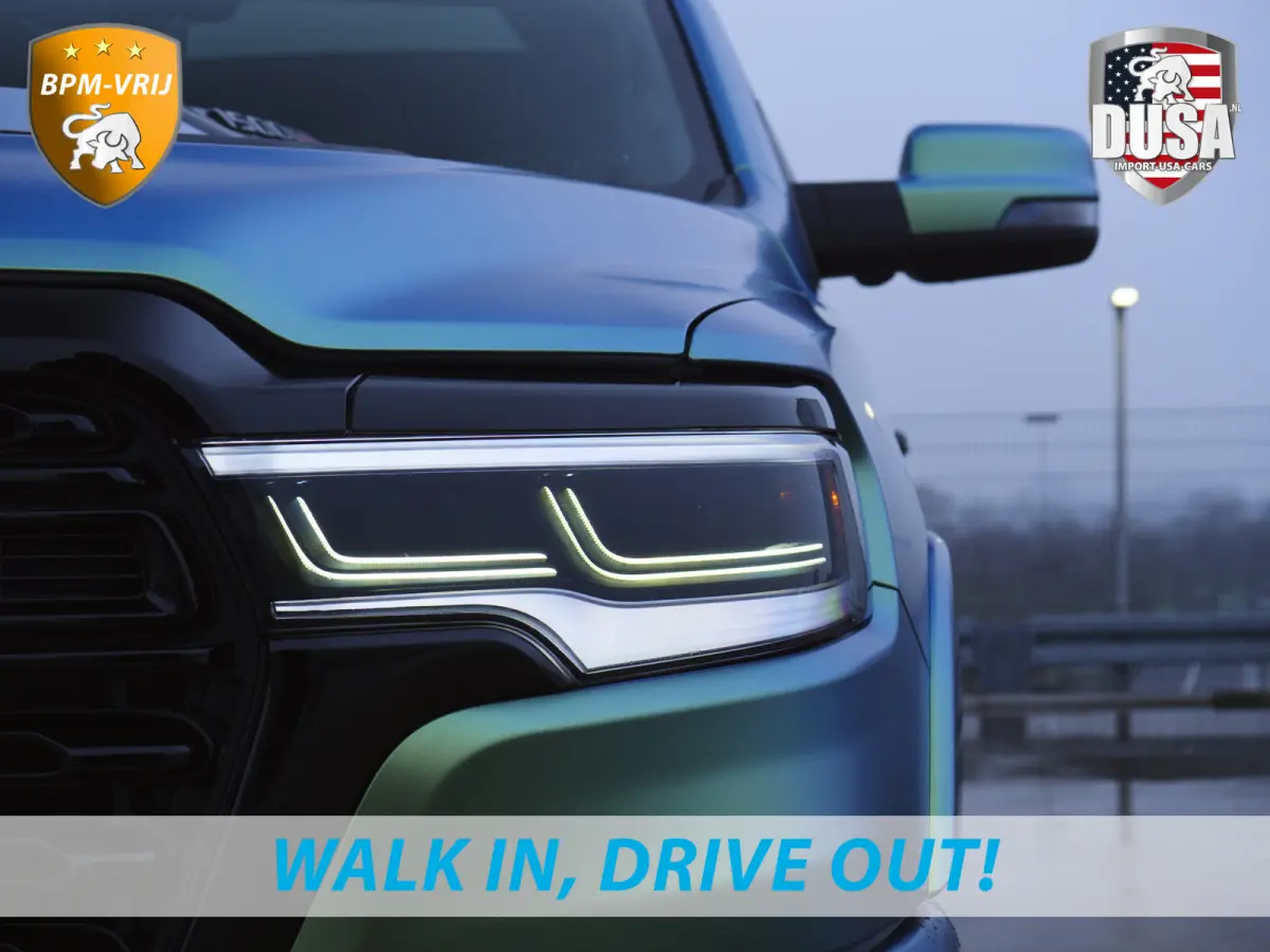| 1500 | Limited | 3.0L Twin-Turbo I6 | High Output | BPM-VRIJ Arctic Borealis | 14,4'' U Connect | RAMBOX Getoonde accessoires zijn verkrijgbaar tegen meerprijs
