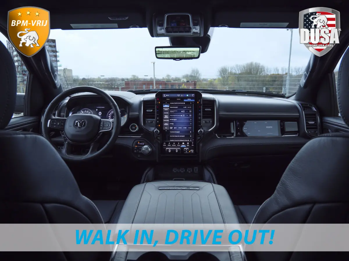 | 1500 | Limited | 3.0L Twin-Turbo I6 | High Output | BPM-VRIJ Arctic Borealis | 14,4'' U Connect | RAMBOX Getoonde accessoires zijn verkrijgbaar tegen meerprijs
