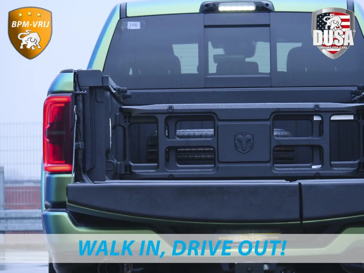 | 1500 | Limited | 3.0L Twin-Turbo I6 | High Output | BPM-VRIJ Arctic Borealis | 14,4'' U Connect | RAMBOX Getoonde accessoires zijn verkrijgbaar tegen meerprijs
