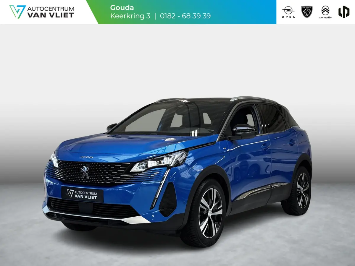 1.2 PureTech GT | Alcantara | Stoelverwarming | Navigatie | Elektrische achterklep | Dodehoekdetectie | Achteruitrijcamera |