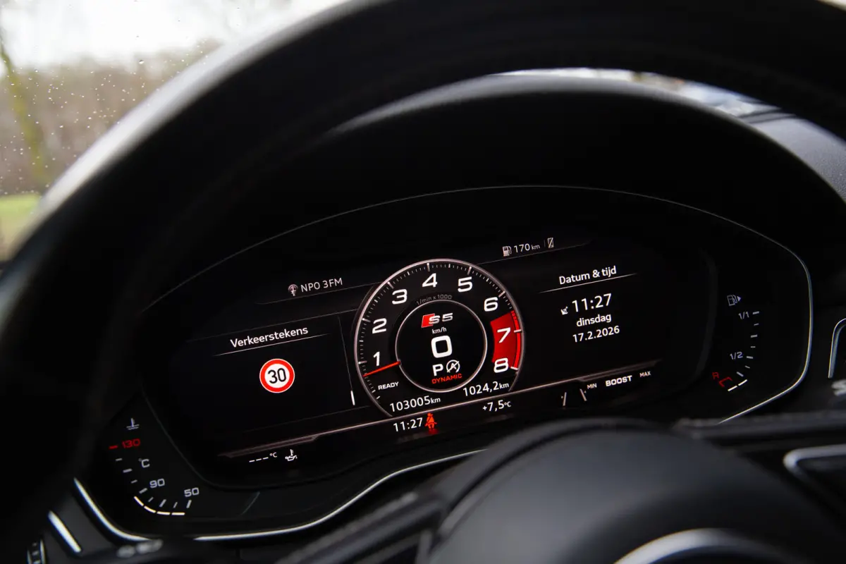 3.0 TFSI S5 quattro Pro Line Plus , B&O, 360°camera, 356PK, Adap. cruise, Stoelventilatie