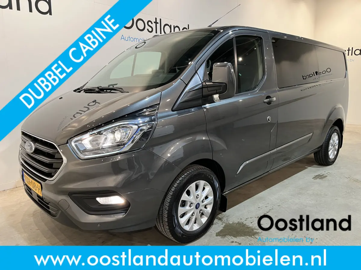 2.0 TDCI L2H1 Limited 130 PK DC 6 pers. / NAP / Euro 6 / Airco / Cruise Control / CarPlay / PDC / Navigatie / 16.200 KM !!