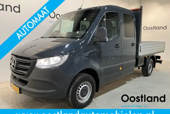 317 CDI L2 RWD DC 7 PERS. Automaat Open Laadbak / Euro 6 / Airco / Cruise Control / Trekhaak / Camera / 16.200 KM !!
