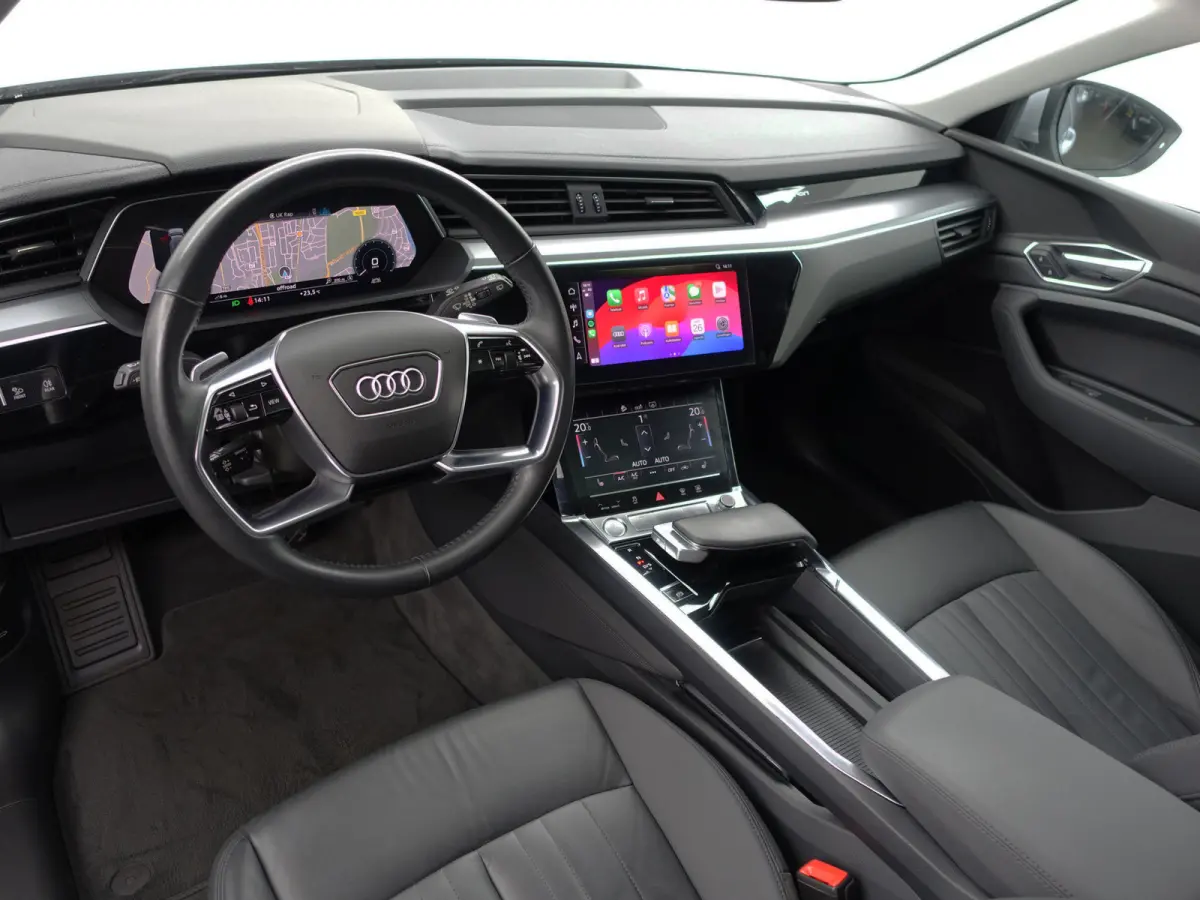 e-tron 50 quattro S edition plus 71 kWh- SOH 87%, Panoramadak, Memory, Carplay, Xenon Led, Luchtvering, Leder Interieur