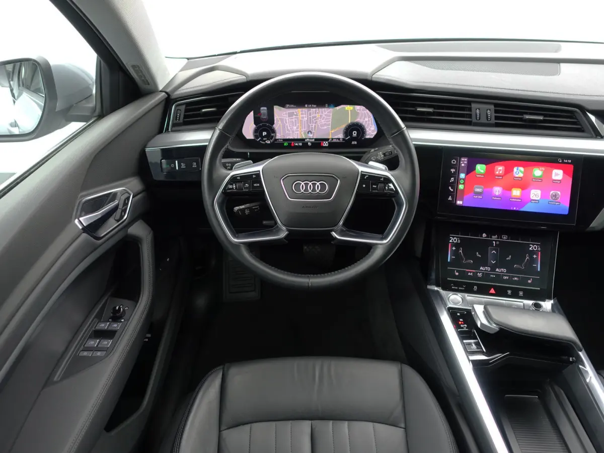 e-tron 50 quattro S edition plus 71 kWh- SOH 87%, Panoramadak, Memory, Carplay, Xenon Led, Luchtvering, Leder Interieur