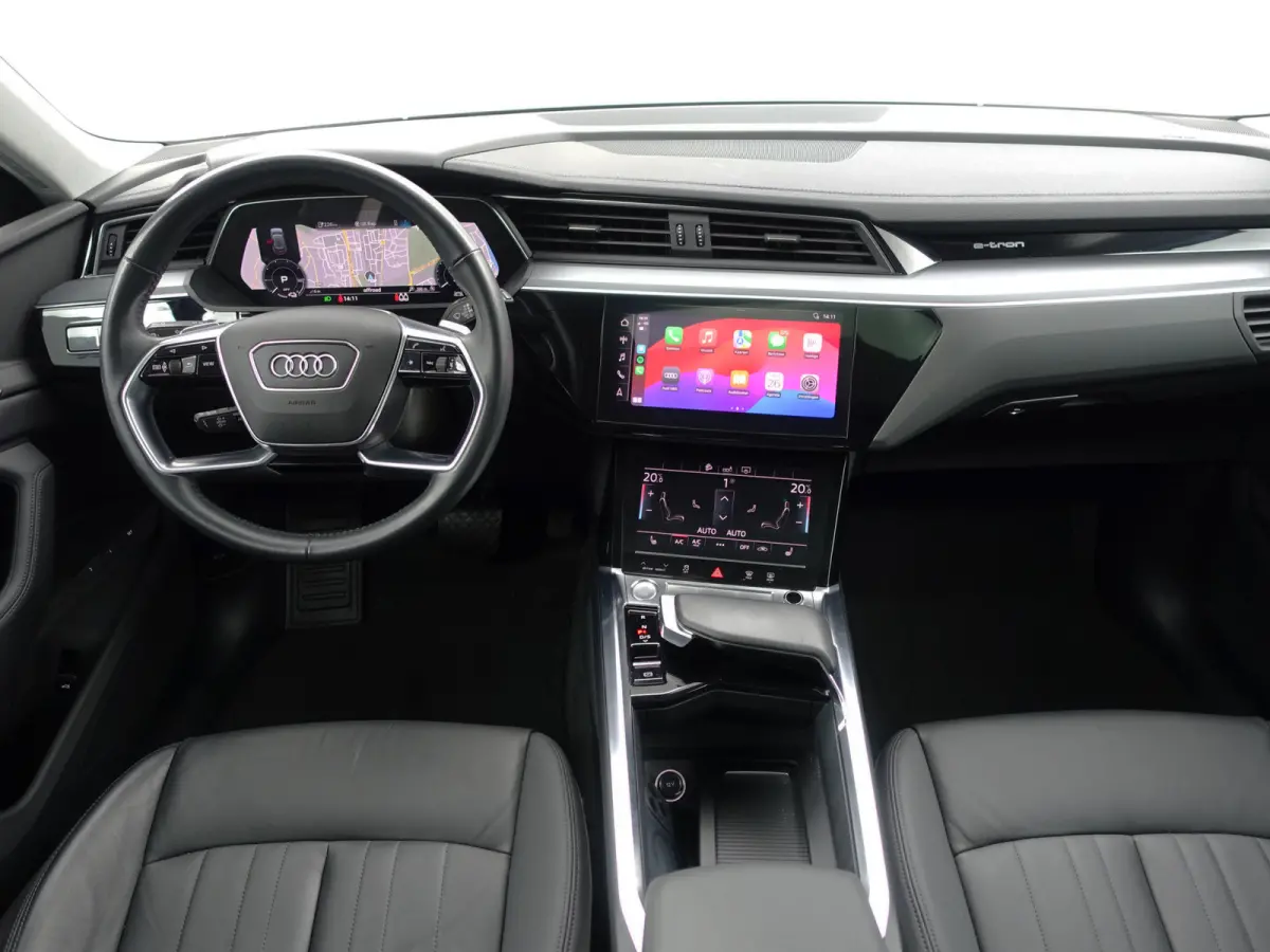 e-tron 50 quattro S edition plus 71 kWh- SOH 87%, Panoramadak, Memory, Carplay, Xenon Led, Luchtvering, Leder Interieur