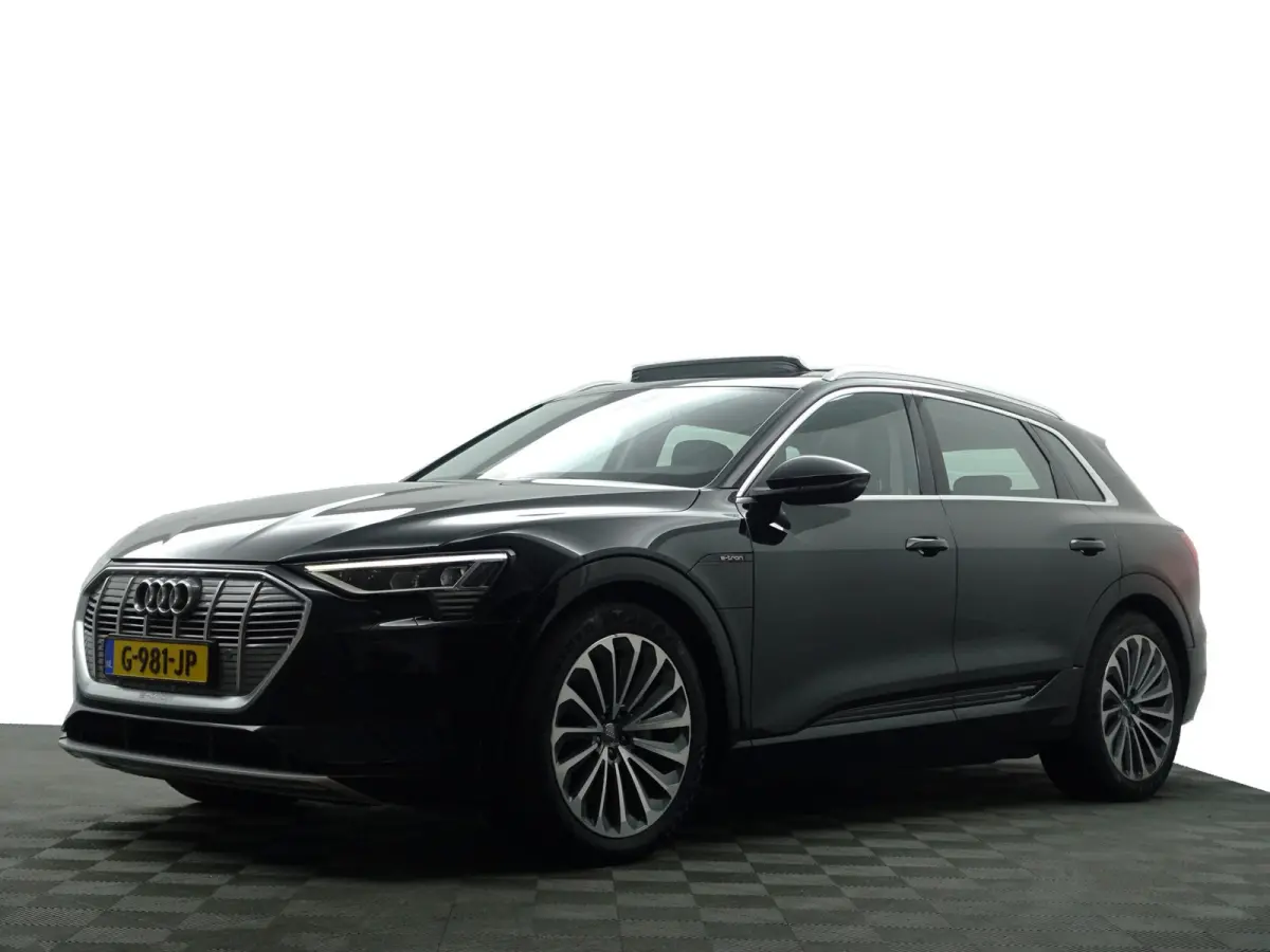 e-tron 55 Quattro advanced 95 kWh- SOH 92%, Panoramadak, Bang Olufsen, Memory, CarPlay, Xenon led, Ada Cruise, Sfeerverlichting