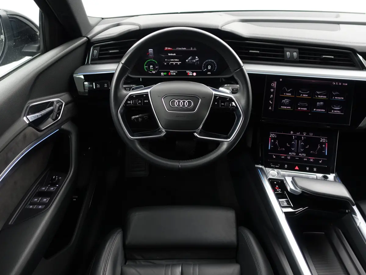 e-tron 55 Quattro Advanced Pro Line Plus 95 kWh- Bang Olufsen, Head Up, 360 Camera, Sfeerverlichting, Memory
