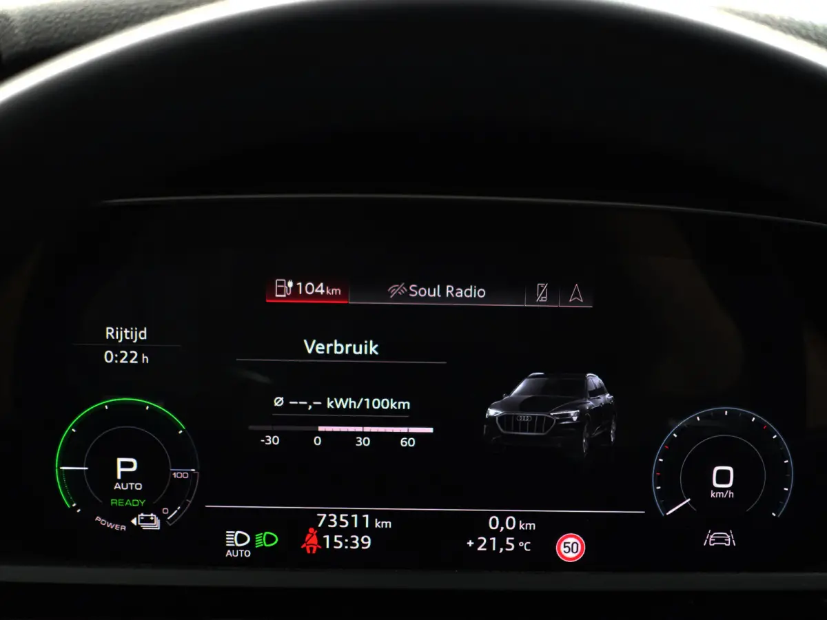 e-tron 55 Quattro Advanced Pro Line Plus 95 kWh- Bang Olufsen, Head Up, 360 Camera, Sfeerverlichting, Memory