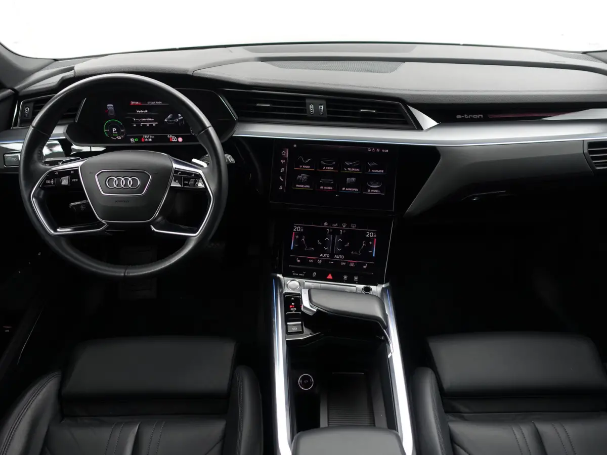 e-tron 55 Quattro Advanced Pro Line Plus 95 kWh- Bang Olufsen, Head Up, 360 Camera, Sfeerverlichting, Memory