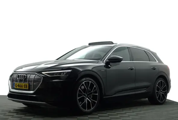e-tron 55 quattro advanced 95 kWh- Panoramadak, CarPlay, Ada Cruise, Sfeerverlichting, Camera, Memory, Design Leder Interieur