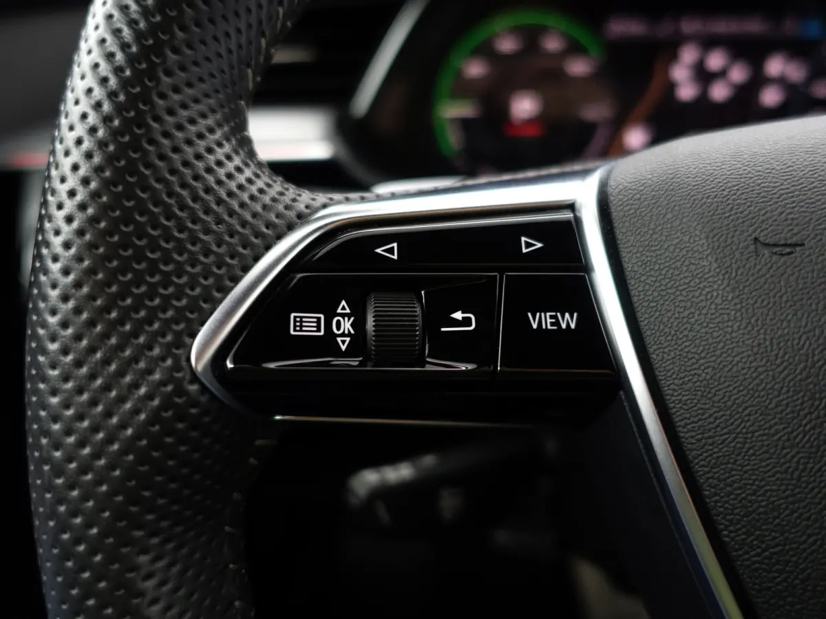 e-tron 55 quattro advanced 95 kWh- Panoramadak, CarPlay, Ada Cruise, Sfeerverlichting, Camera, Memory, Design Leder Interieur