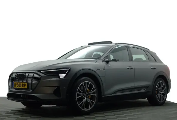 e-tron 55 quattro advanced Pro Line Plus 95 kWh- SOH 93%, Camera Spiegels, Panoramadak, Bang Olufsen, Memory, Sfeerverlichting