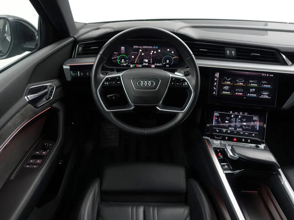 e-tron 55 quattro advanced Pro Line Plus 95 kWh- SOH 92%, Panoramadak, Luchtvering, Sfeerverlichting, Head Up, 360 Camera, Carplay
