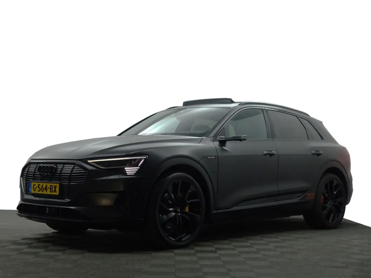 e-tron 55 quattro advanced 95 kWh- SOH 91%, Bang Olufsen, 2x Laadpoort, Camera Spiegels, 360 Camera, Panoramadak