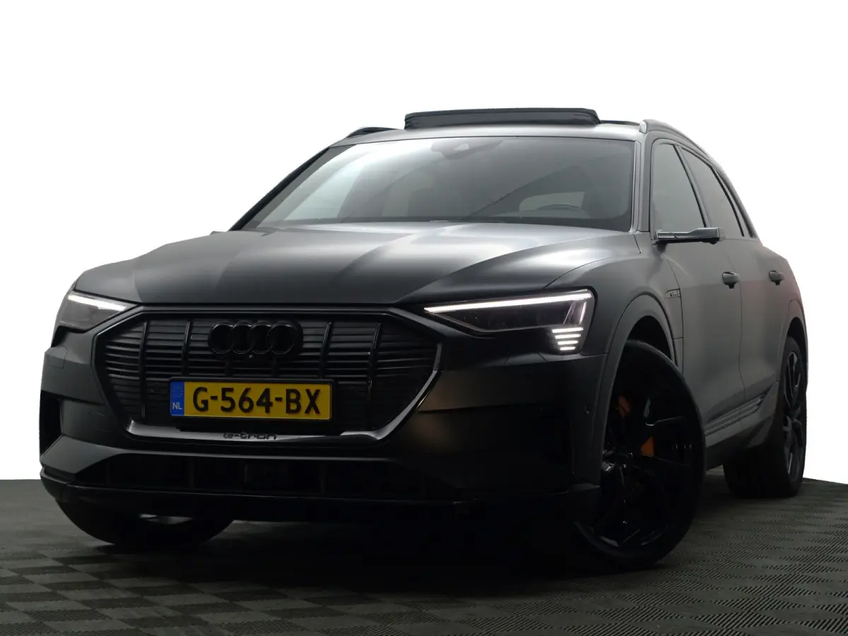 e-tron 55 quattro advanced 95 kWh- SOH 91%, Bang Olufsen, 2x Laadpoort, Camera Spiegels, 360 Camera, Panoramadak