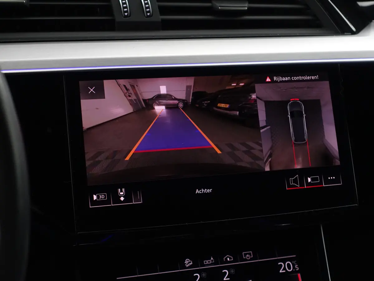 e-tron 55 quattro advanced 95 kWh- SOH 91%, Bang Olufsen, 2x Laadpoort, Camera Spiegels, 360 Camera, Panoramadak