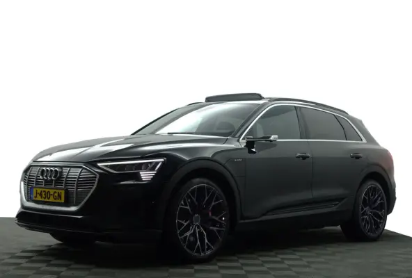 e-tron 55 Quattro advanced Pro Line Plus 95 kWh- SOH 89%, Night Vision, Bang Olufsen, Camera Spiegels, 360 Camera, Head Up, Memory