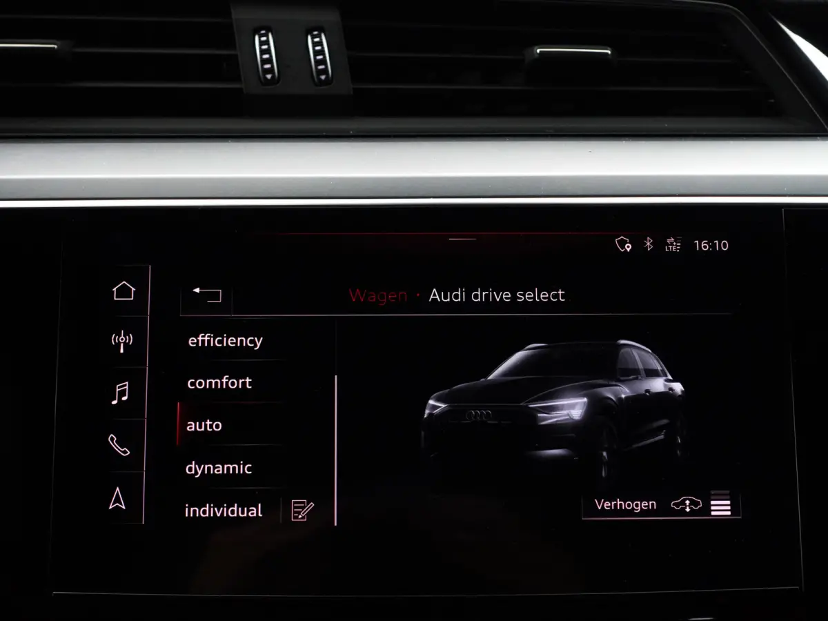 e-tron 55 Quattro advanced Pro Line Plus 95 kWh- SOH 89%, Night Vision, Bang Olufsen, Camera Spiegels, 360 Camera, Head Up, Memory