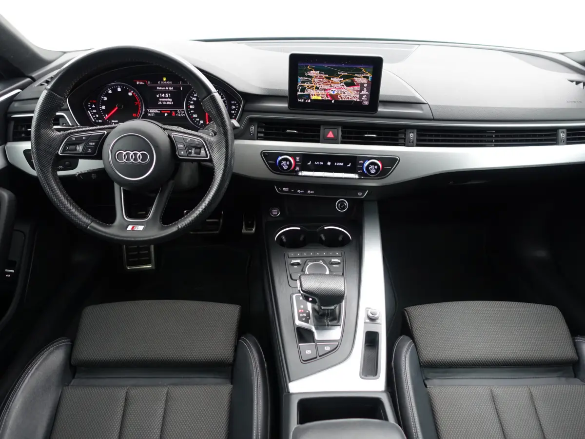 40 TFSI S line Black Optic Aut- Xenon Led, Dynamic Select, Keyless, Sfeerverlichting, Navigatie, Park Assist