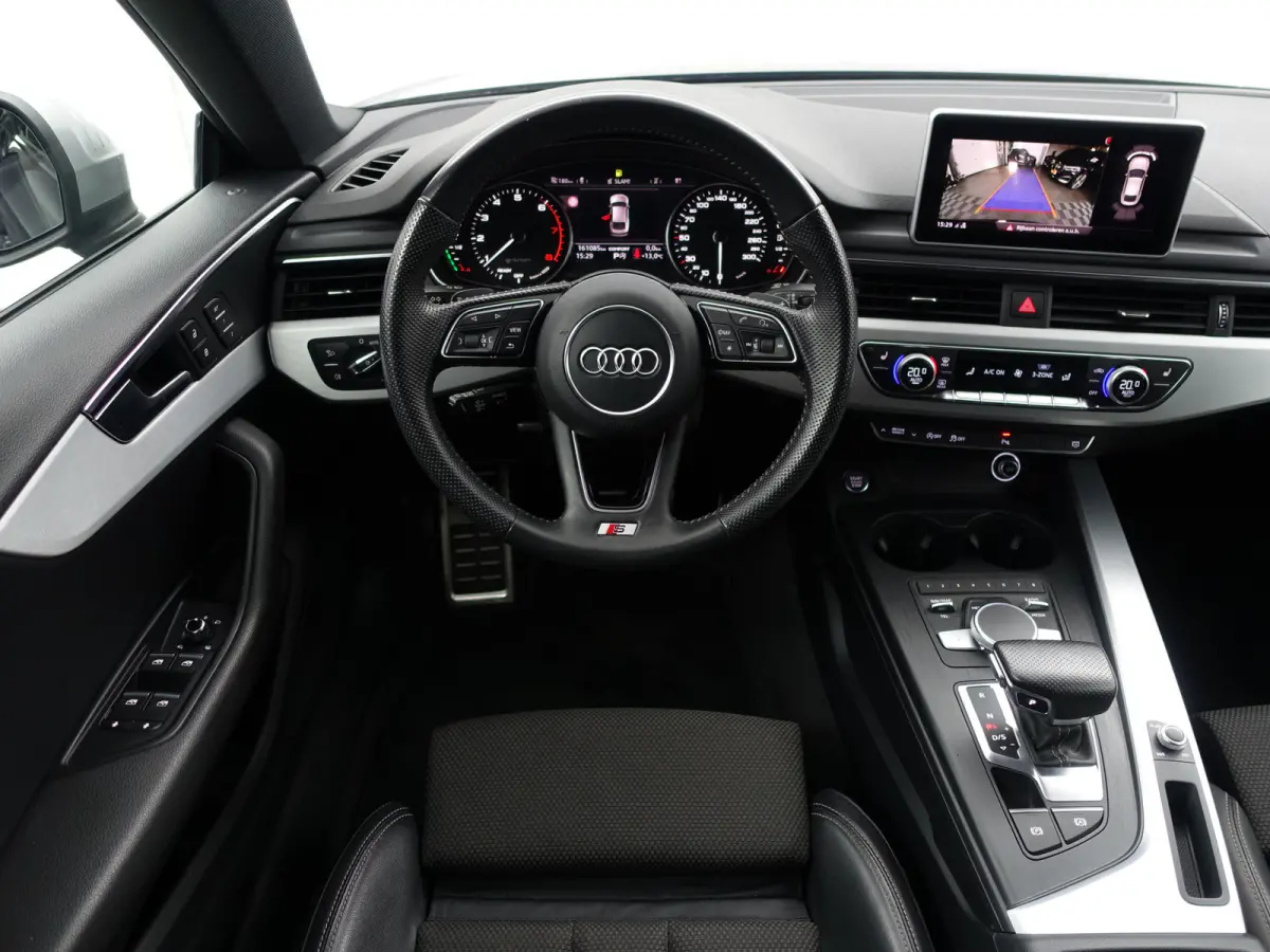 2.0 TFSI S Line Black Optic Aut- Memory Seats, Ada Cruise, Dynamic Select, Keyless, Camera, Sport Interieur