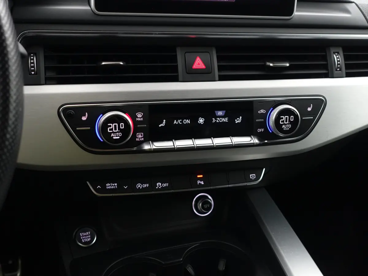 2.0 TFSI S Line Black Optic Aut- Memory Seats, Ada Cruise, Dynamic Select, Keyless, Camera, Sport Interieur