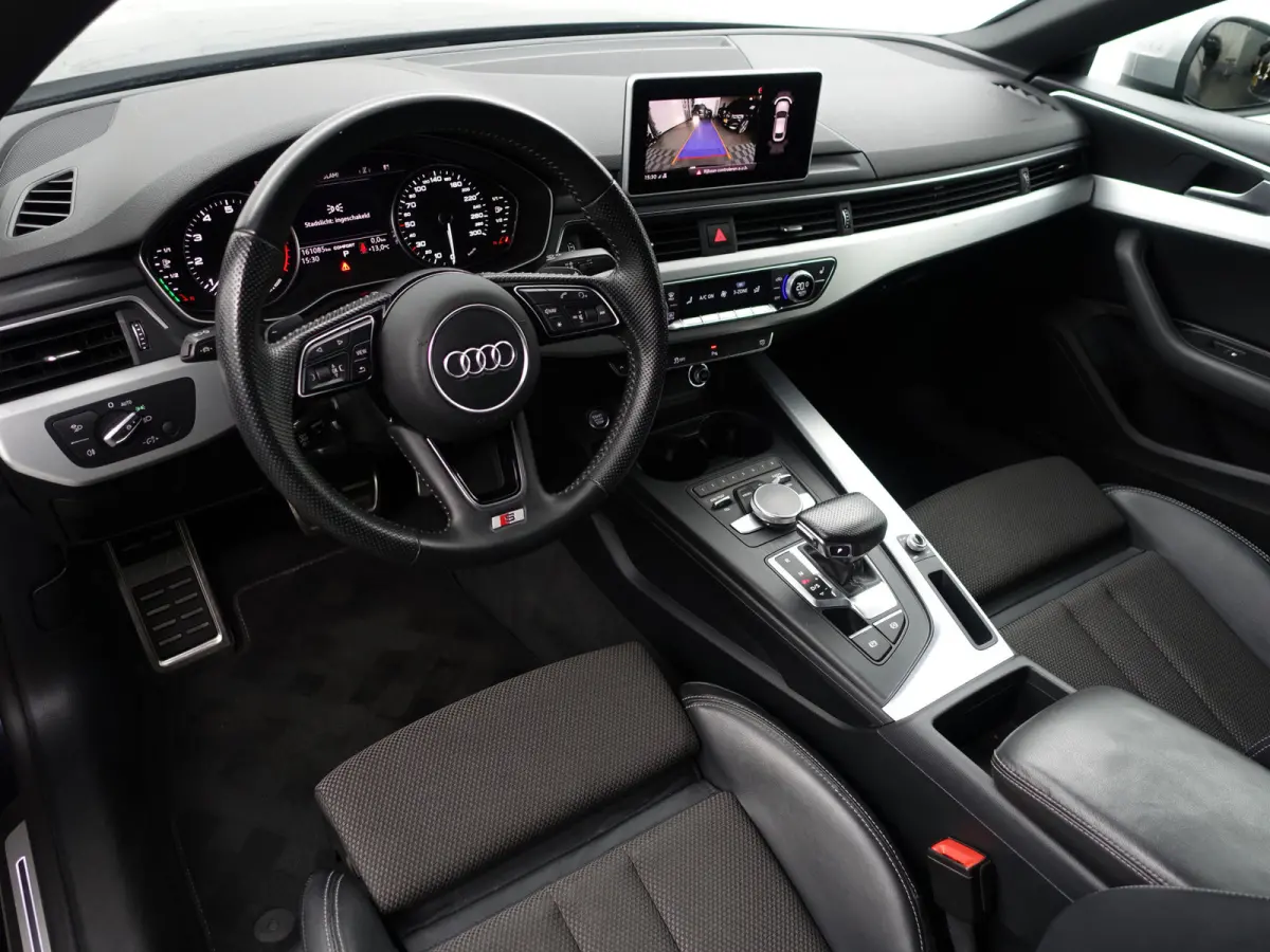 2.0 TFSI S Line Black Optic Aut- Memory Seats, Ada Cruise, Dynamic Select, Keyless, Camera, Sport Interieur