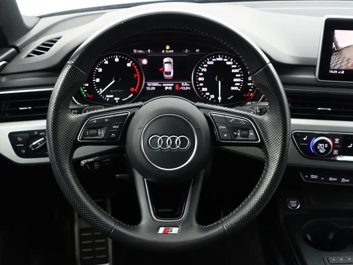 2.0 TFSI S Line Black Optic Aut- Memory Seats, Ada Cruise, Dynamic Select, Keyless, Camera, Sport Interieur