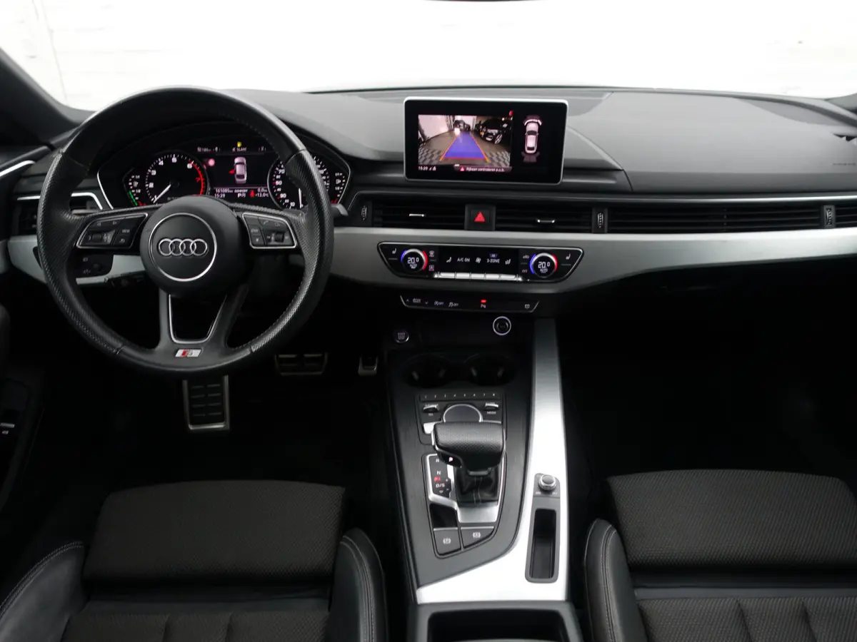 2.0 TFSI S Line Black Optic Aut- Memory Seats, Ada Cruise, Dynamic Select, Keyless, Camera, Sport Interieur