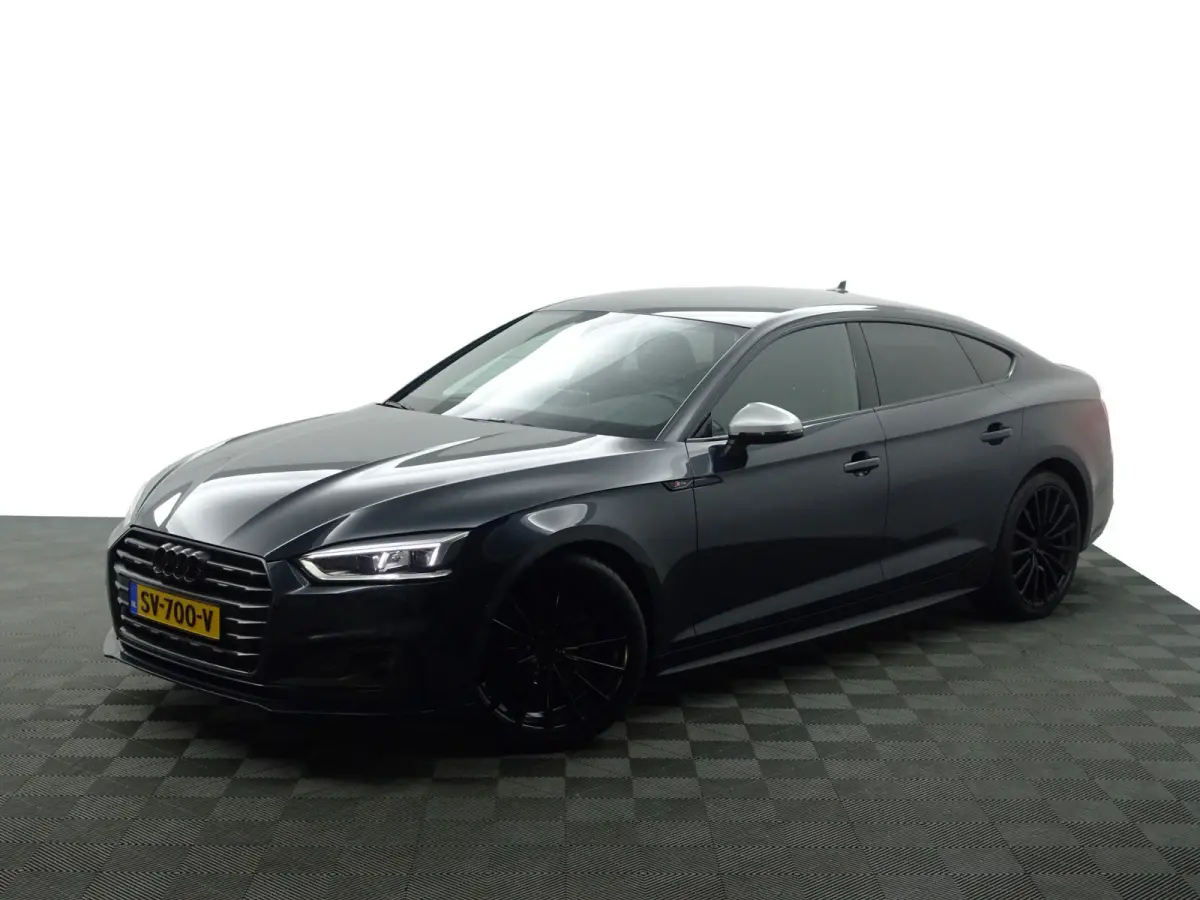 2.0 TFSI S Line Black Optic Aut- Memory Seats, Ada Cruise, Dynamic Select, Keyless, Camera, Sport Interieur