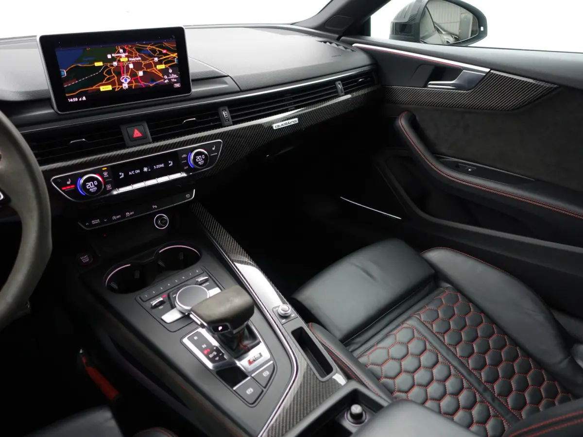 2.9 TFSI Quattro Aut- RS Dynamic, Carbon Package, Ceramic, Bang Olufsen, Stoelmassage, Head Up, Memory