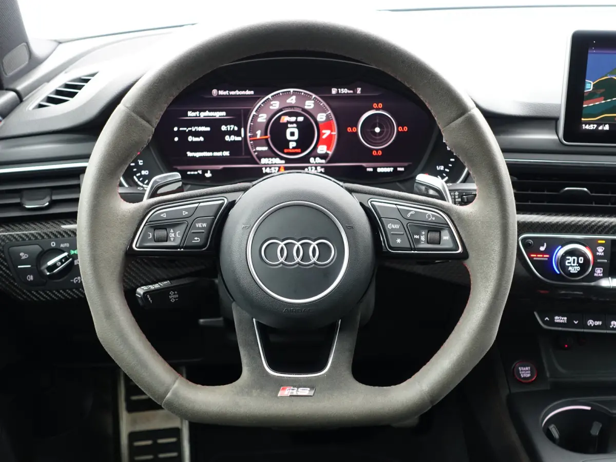 2.9 TFSI Quattro Aut- RS Dynamic, Carbon Package, Ceramic, Bang Olufsen, Stoelmassage, Head Up, Memory