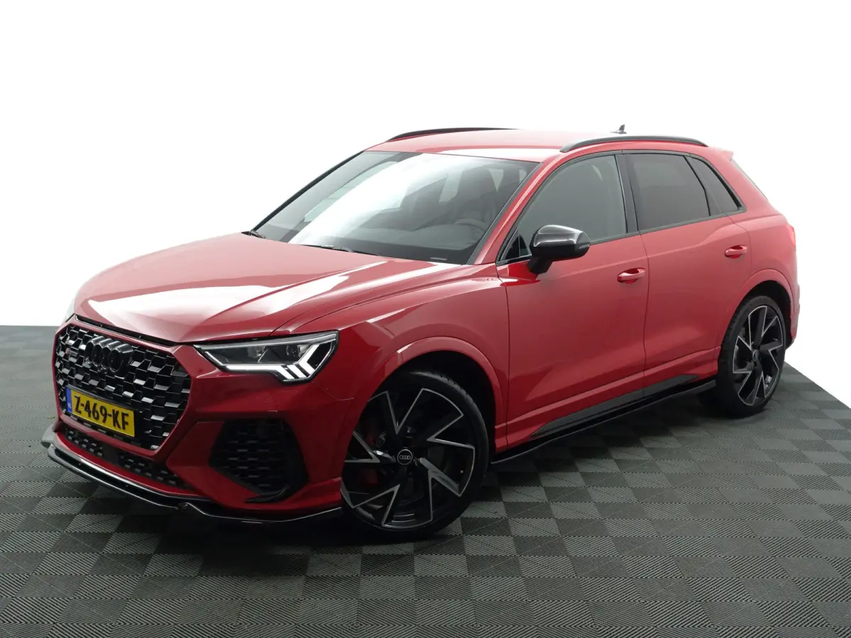 RSQ3 TFSI 400pk RS Dynamic+ Black Optic Aut- Carbon, Sfeerverlichting, Xenon Led Matrix, Keyless, Alcantara Afwerking, Ada Cruise